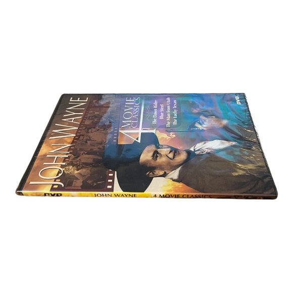 John Wayne 4-Movie Western DVD  New Sealed - Picture 3 of 3